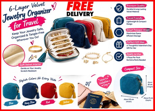 Layer velvet jewelry storage - layer,