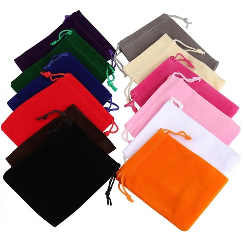 50pcs velvet drawstring - 25-50pcs,