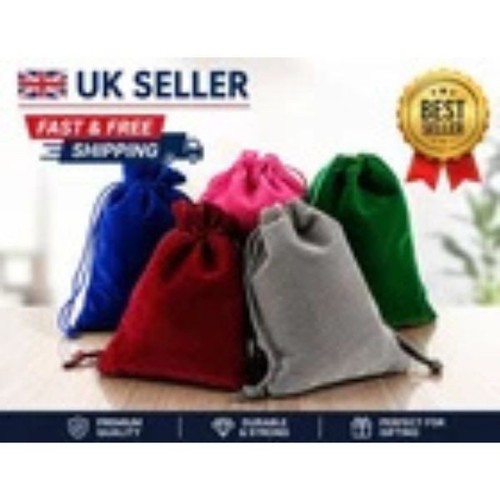 50pcs soft velvet - velvet, drawstring