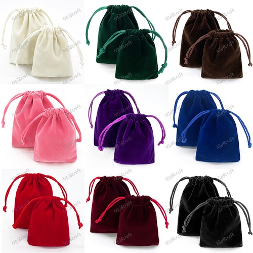 Soft velvet drawstring - soft,