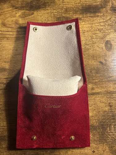 Cartier genuine red velvet - genuine,