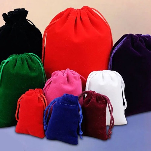 Luxury soft velvet - velvet, bag