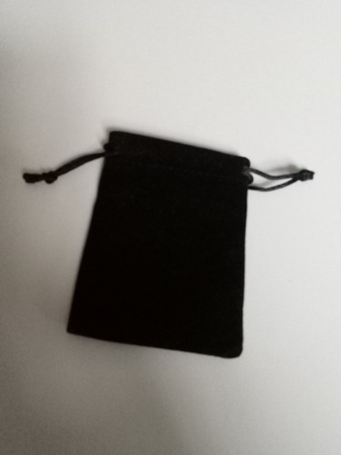 Mini soft black velvet - soft,