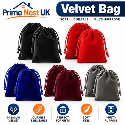 50pcs soft velvet drawstring - soft,