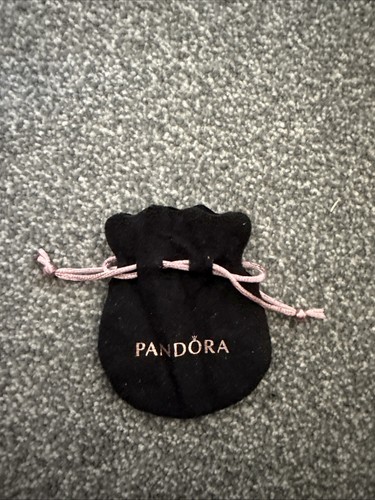 Pandora black velvet - velvet, pouch
