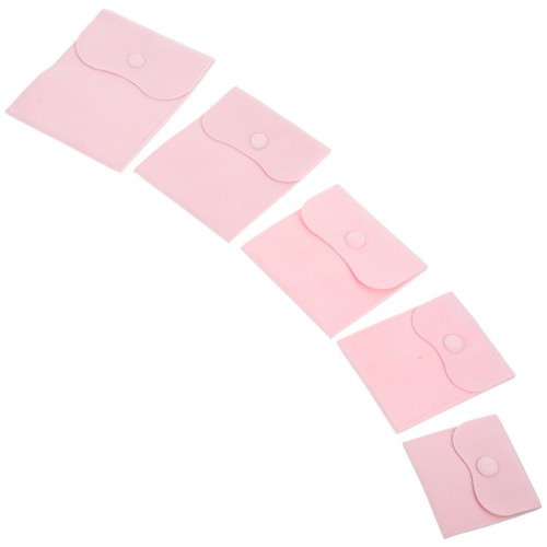 Velvet jewelry pouches set - velvet,