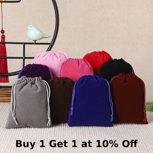 50pcs velvet drawstring - 20,
