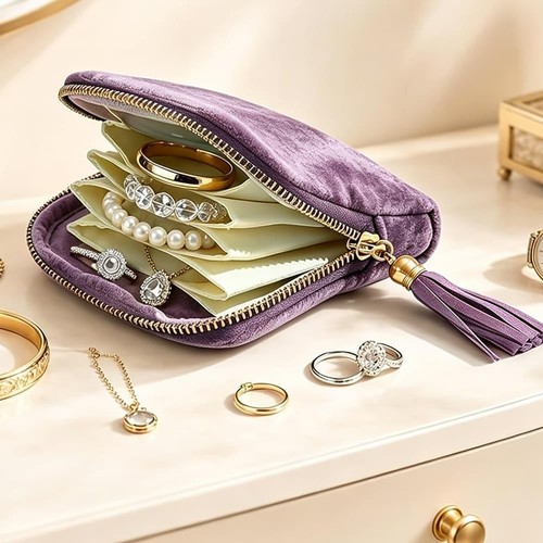 Travel jewelry organizer bag - jewelry,