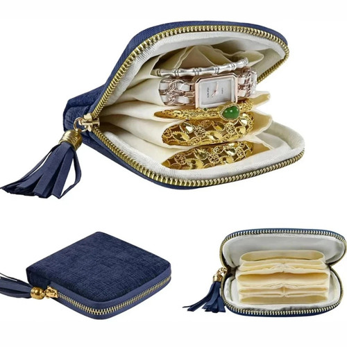 Layer velvet jewelry storage - velvet,