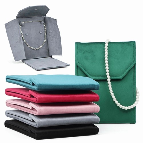 Velvet jewelry pouch foldable - jewelry,