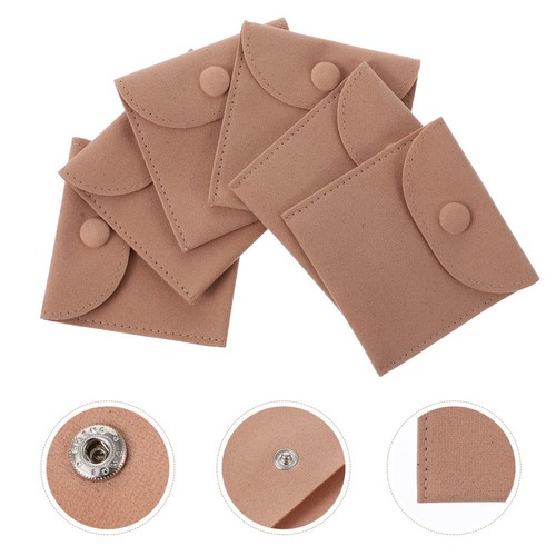 Coffee velvet jewelry storage - coffee,