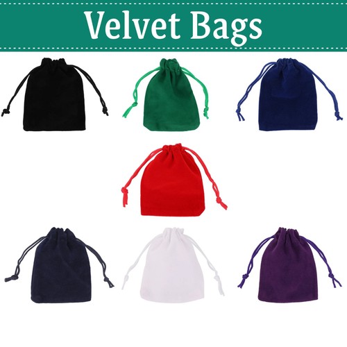 50pcs soft velvet drawstring - soft,