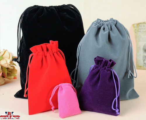 Luxury soft velvet pouches bag - luxury,