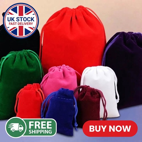 50pcs soft velvet drawstring - soft,