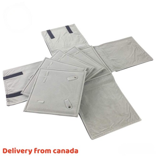 Foldable velvet jewelry - foldable, pouch