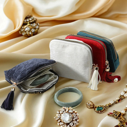 Layer velvet jewelry storage - velvet,
