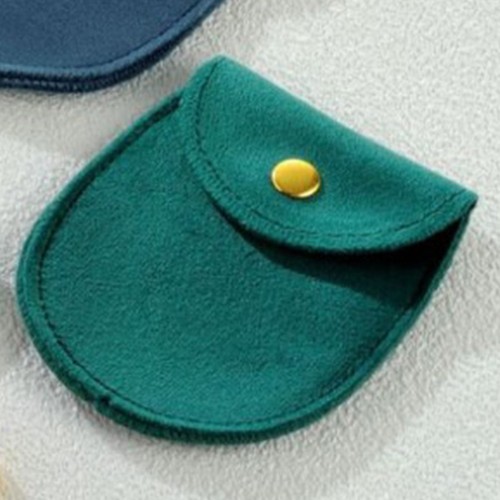 Small velvet jewelry pouch - jewelry,